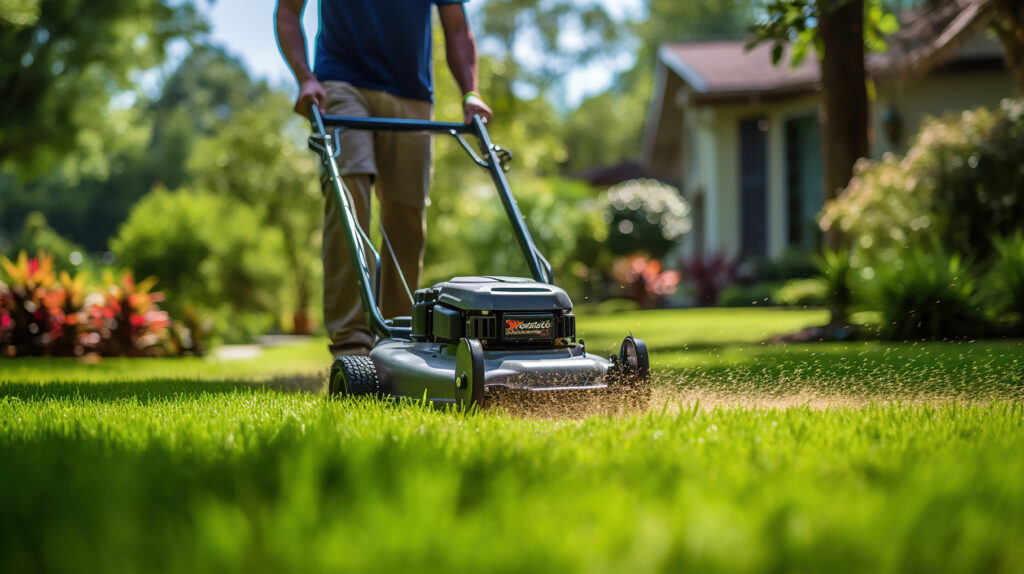lawn mowing service in hamilton